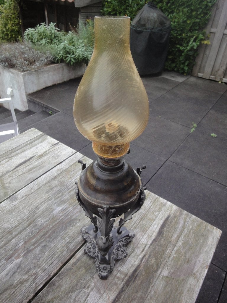 olielamp, Antiek en Kunst, Ophalen of Verzenden