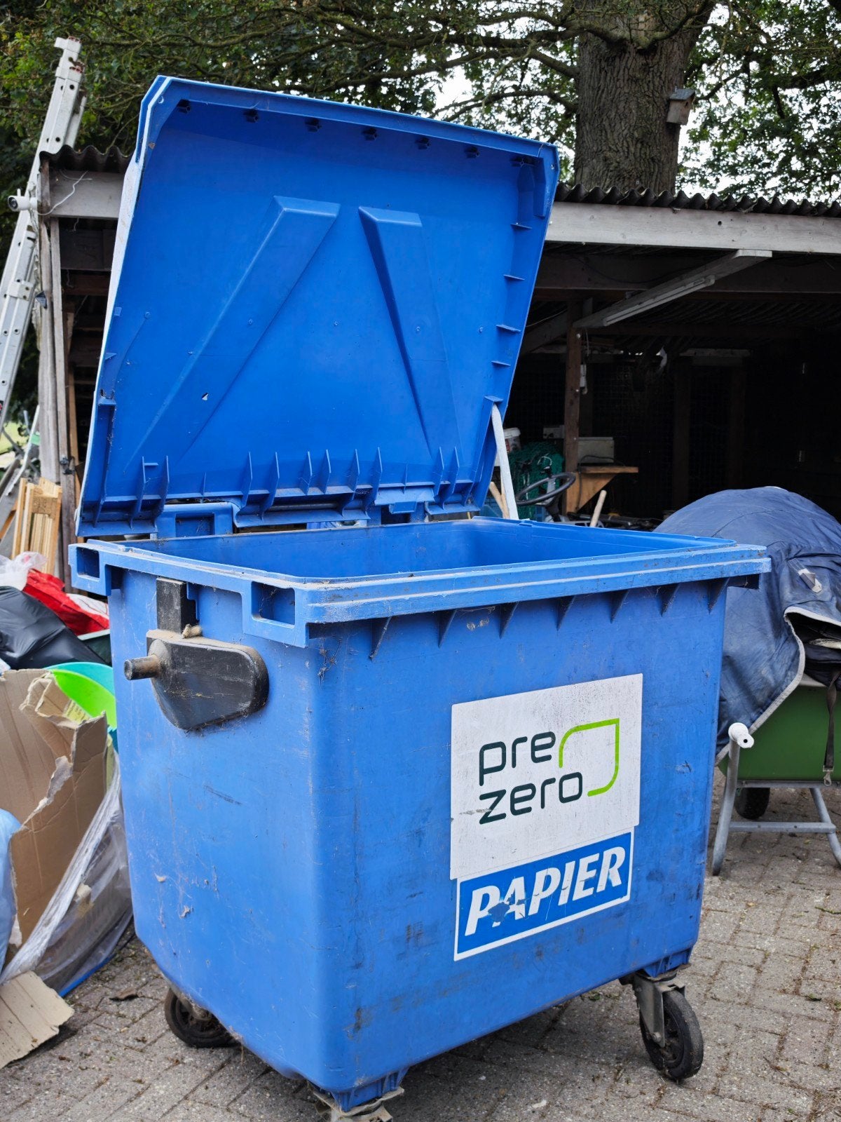 Grote afval container, Gebruikt, ?, ?, Ophalen