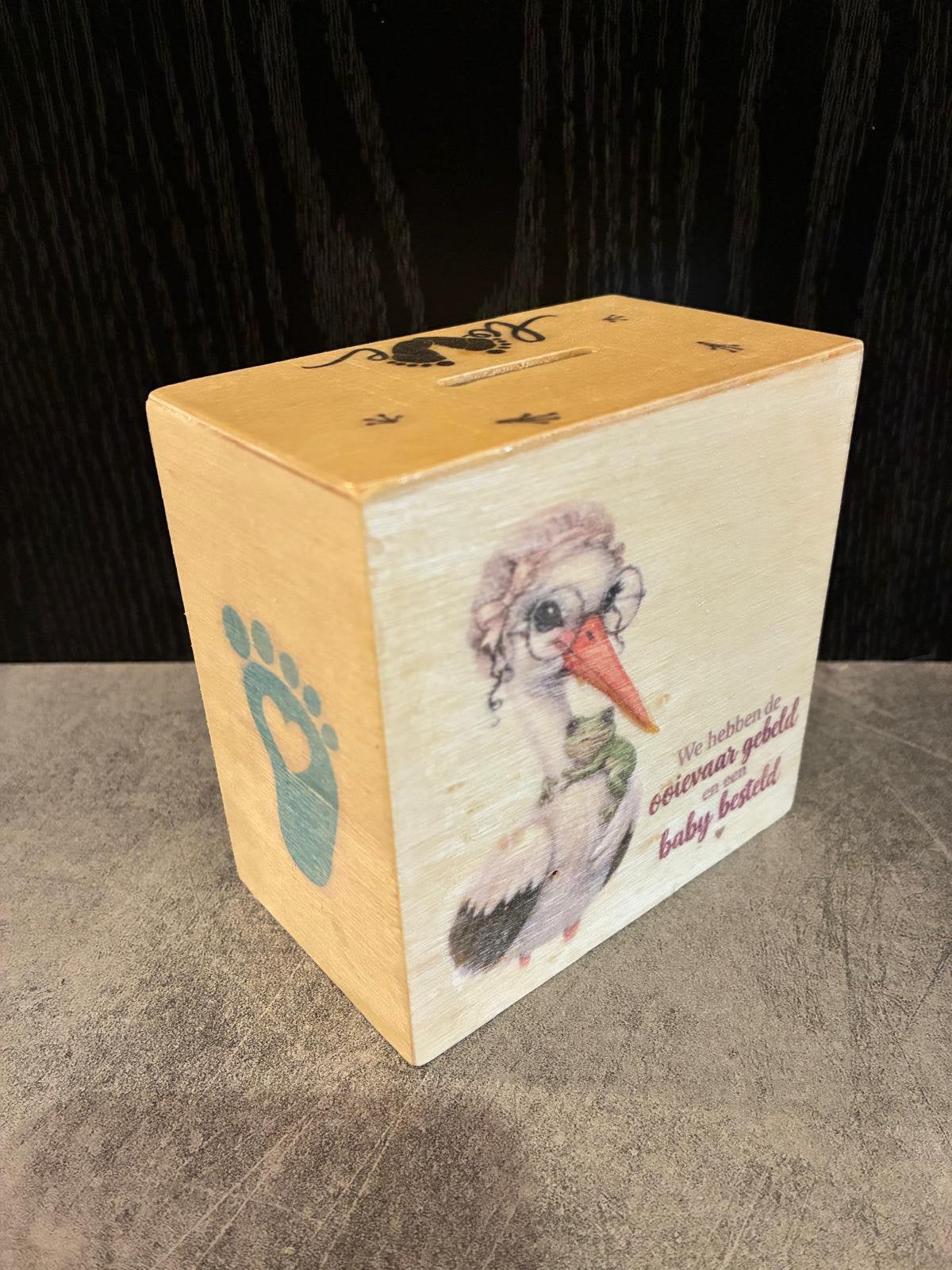 Spaarpotjes zwager, Ophalen of Verzenden, Nieuw, Hout