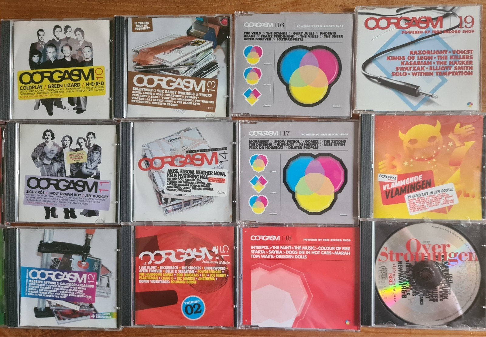 Oorgasm CD's 1-19 + 2 extra Oor CD's, Cd's en Dvd's, Inclusief doosje, Ophalen of Verzenden, Zo goed als nieuw, Verzamelalbum