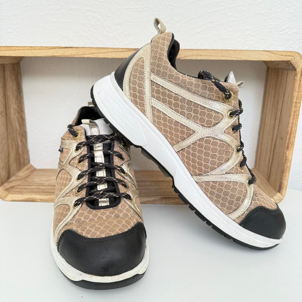 Xsensible Stretchwalker wandelschoenen schoenen Gore-Tex 40, Beige, Zo goed als nieuw, Wandelschoenen, Ophalen of Verzenden