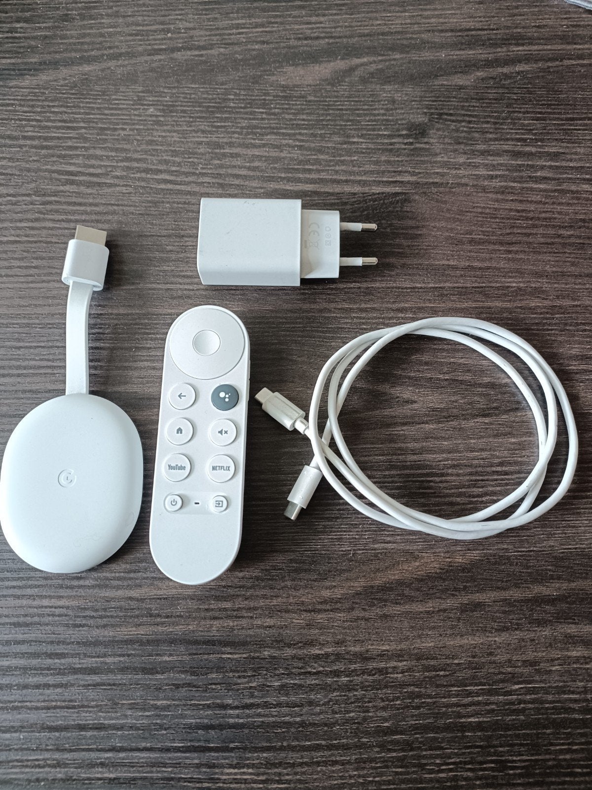 Chromecast met Google TV - werkt perfect!, Audio, Tv en Foto, Verzenden, Zo goed als nieuw, HDMI, Zonder harde schijf