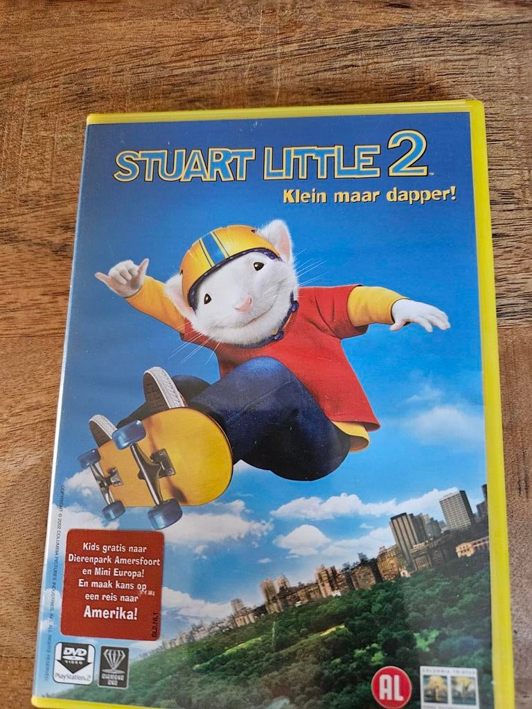 Stuart Little 2 DVD - Klein maar dapper, Avontuur, Gebruikt, Alle leeftijden, Ophalen of Verzenden