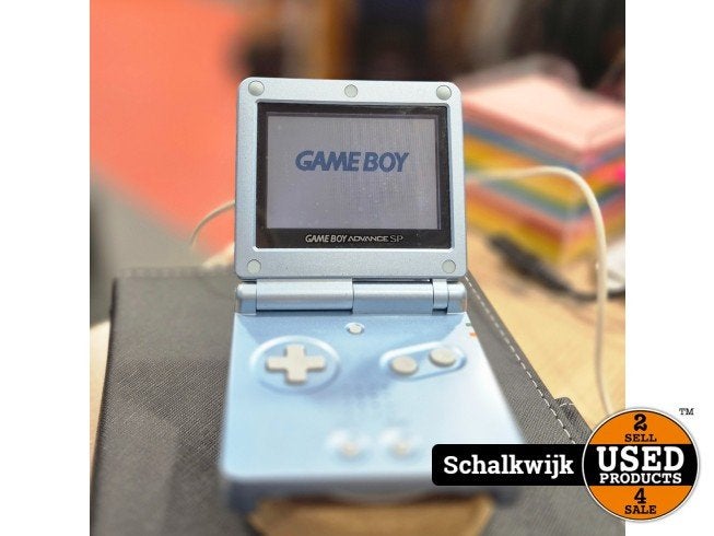 Nintendo Gameboy Advance SP Blauw met oplader, Nintendo, Zo goed als nieuw, Support@nintendo.com, 11-1 Hokotate-cho, Kamitoba, Minami-ku
Kyoto 601-8501
Japan