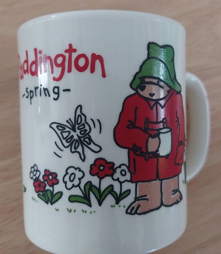 PADDINGTON BEKER.SPRING, Vintage, Zo goed als nieuw, Aardewerk, Mok