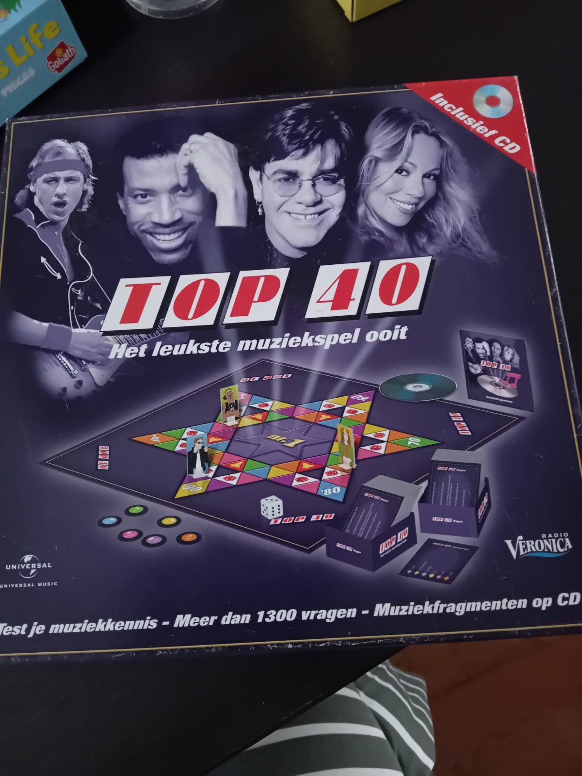 Top 40 Het leukste muziekspel ooit - Inclusief CD, Hobby en Vrije tijd, Drie of vier spelers, Ophalen of Verzenden, Gebruikt, Universal Music