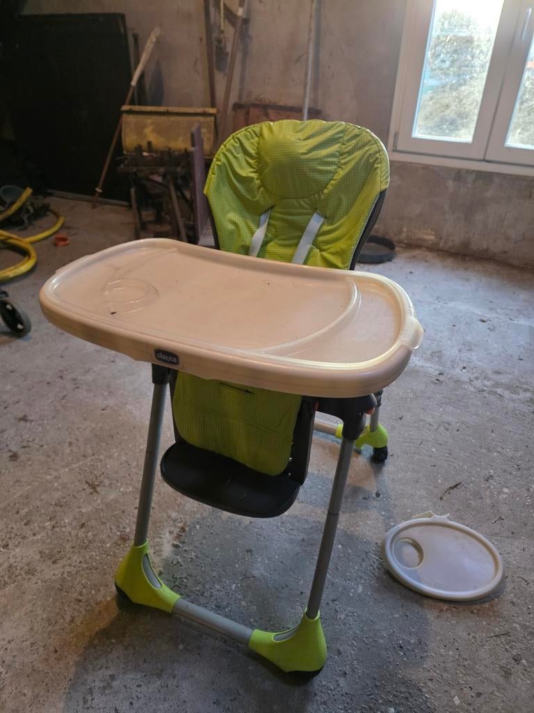 Chicco meegroeistoel met afneembaar eetblad, Ophalen, Meegroeistoel, Afneembaar eetblad