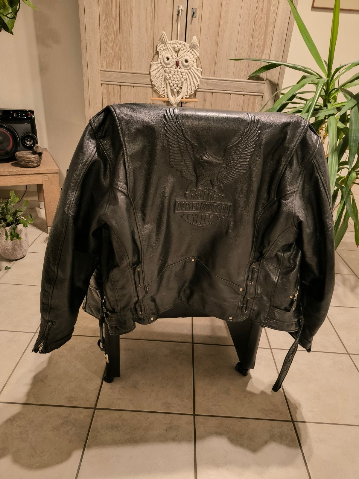 Vintage Harley Davidson jas, Ophalen, Harley-Davidson, Jas | leer, Nieuw zonder kaartje