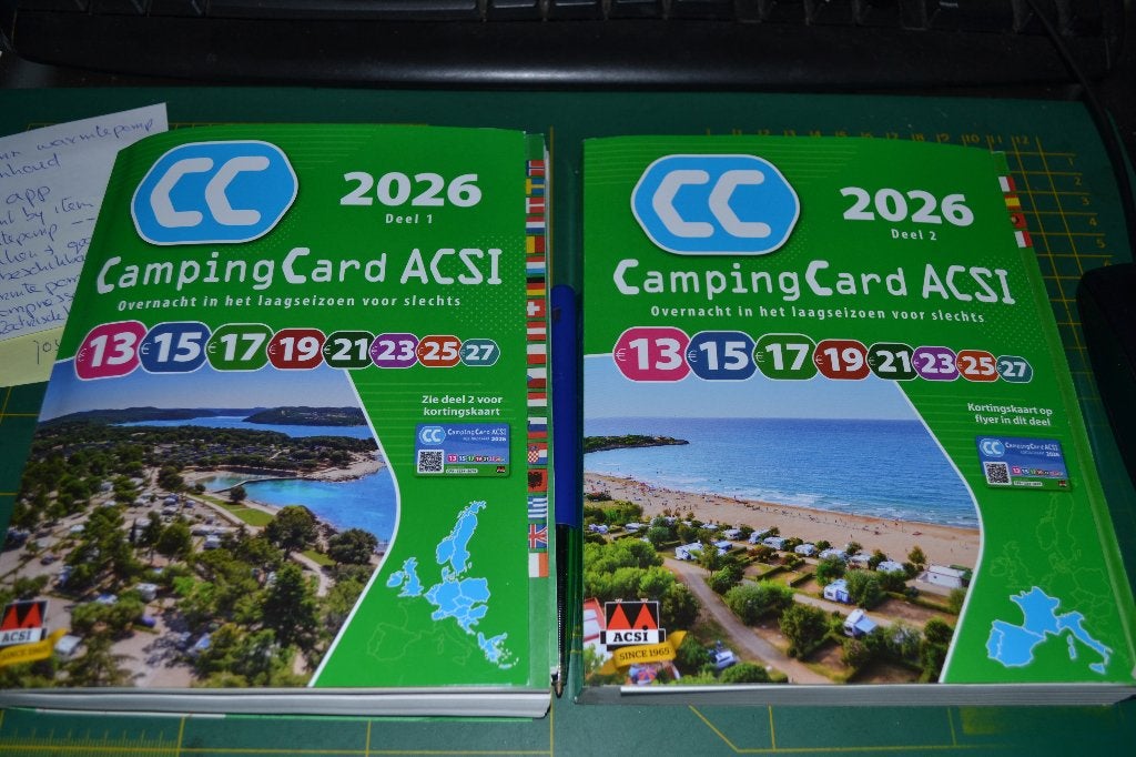 ACSI campinggidsen van heel europa 2026, Overige merken, Europa, Nieuw, Ophalen of Verzenden