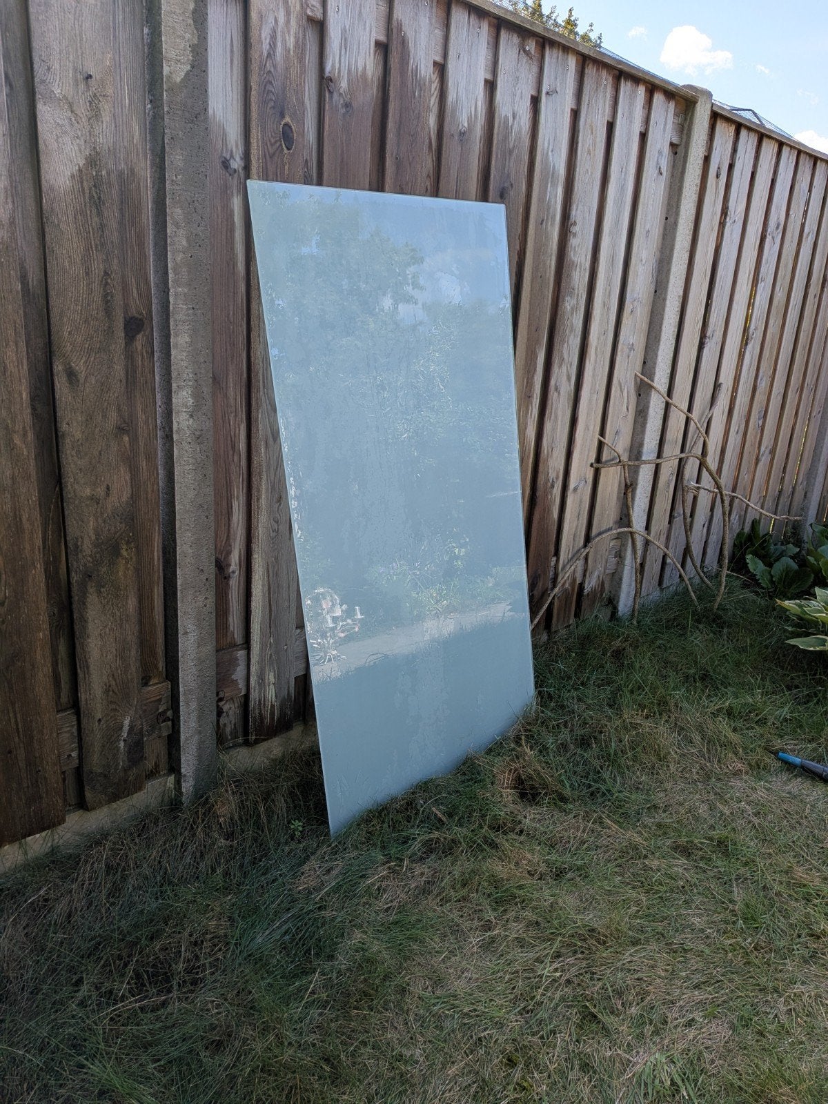 150x80 glazen tafelblad, Ophalen, Gebruikt, 100 tot 150 cm, 50 tot 100 cm