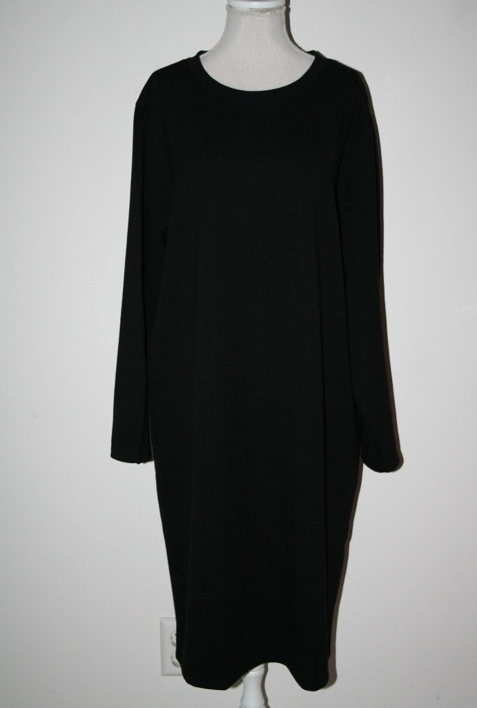 Norah zwart jurk mt 40 L, Kleding | Dames, Jurken, Maat 38/40 (M), Verzenden, Zwart, Nieuw