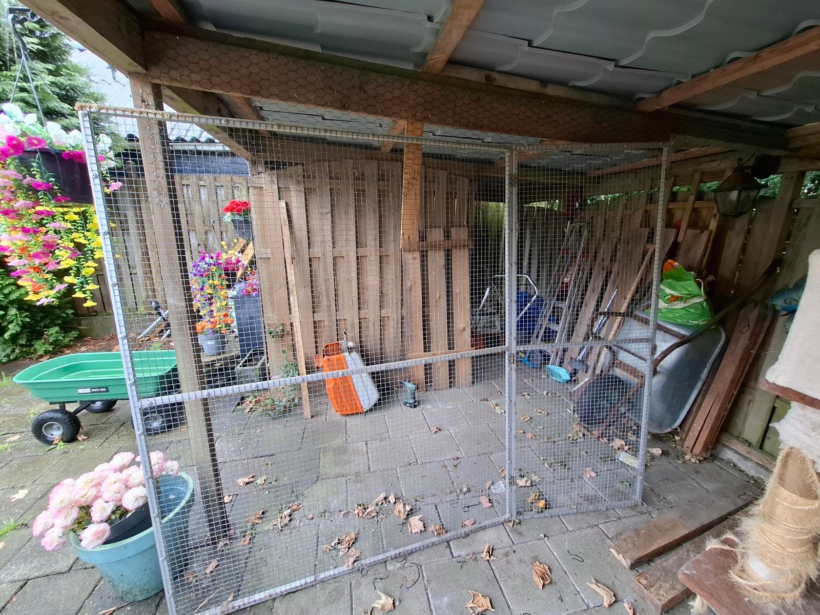 nette panelen, Dieren en Toebehoren, Ophalen, Zo goed als nieuw, Aluminium, Volière