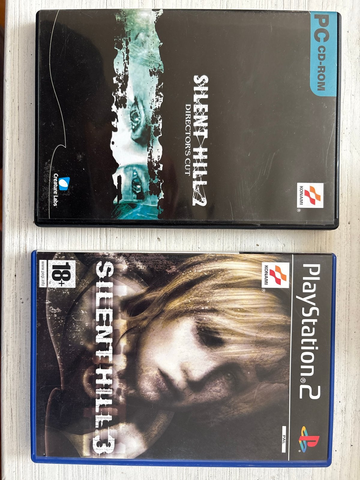 Silent Hill 2 Directors Cut PC & Silent Hill 3 PS2, Gebruikt, Vanaf 18 jaar, 1 speler, Ophalen