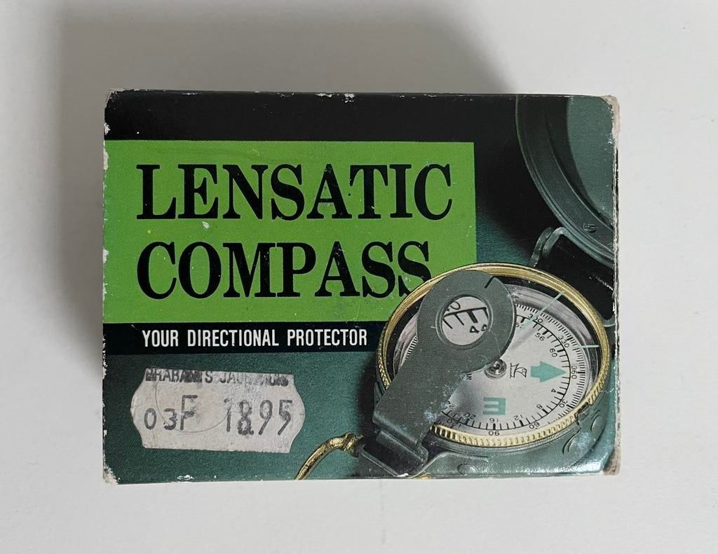 Lensatic kompas, Ophalen of Verzenden, Nieuw, Gps of Kompas