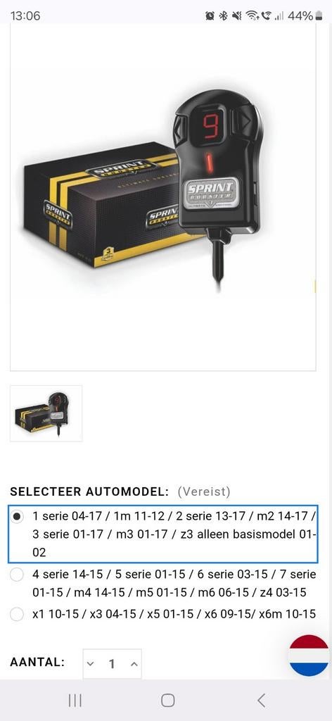 Sprint Booster V3 – BMW E93 335i / 1 / 2 / 3 / Z3, Ophalen of Verzenden, BMW