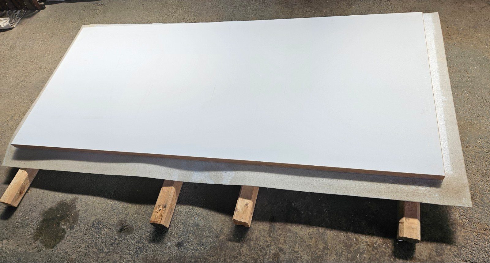 Nieuwe stompe, volle spaanderplaatdeur 93x211,5 cm., Ophalen, 80 tot 100 cm, Binnendeur, Nieuw