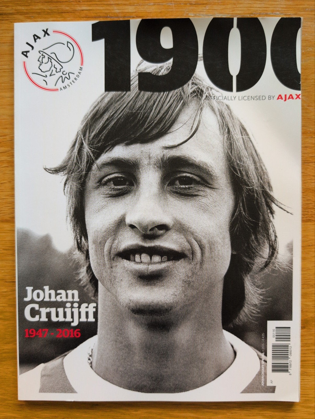 Johan Cruijff 1947-2016 tijdschrift, Boeken, Ophalen of Verzenden, Sport