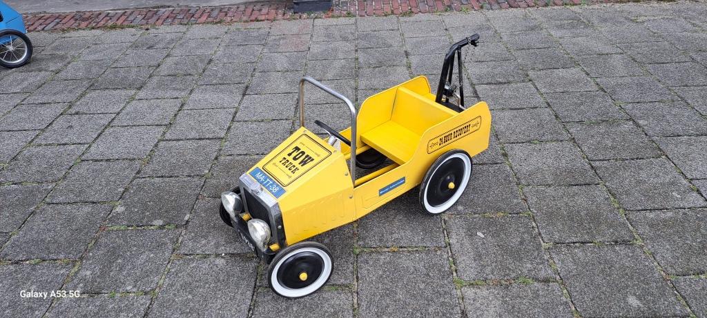 Trapauto takel auto, Kinderen en Baby's, Speelgoed | Speelgoedvoertuigen, Ophalen, Zo goed als nieuw