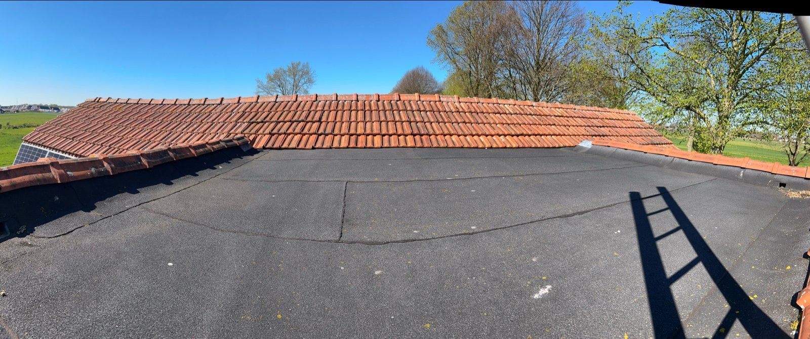Dakpannen Hollandse Mulden - Gebruikt, Doe-het-zelf en Verbouw, Dakpannen en Dakbedekking, Ophalen, Gebruikt, Steen of Klei, 15 m² of meer