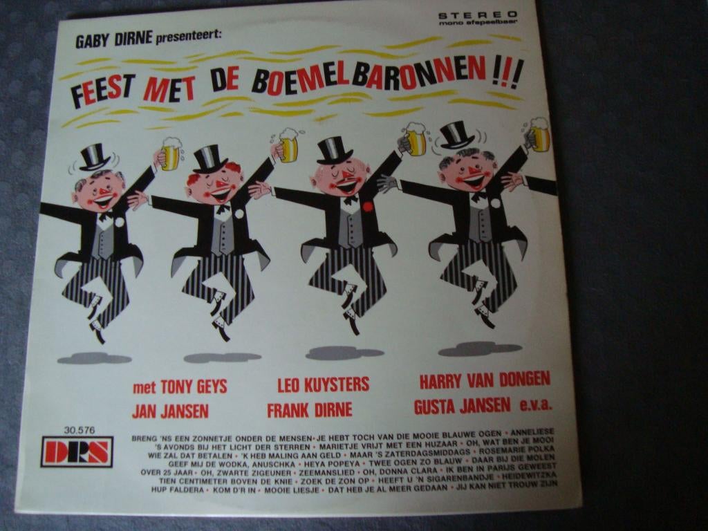 Feest met de boemelbaronnen, Ophalen of Verzenden, Zo goed als nieuw, 12 inch, Levenslied of Smartlap