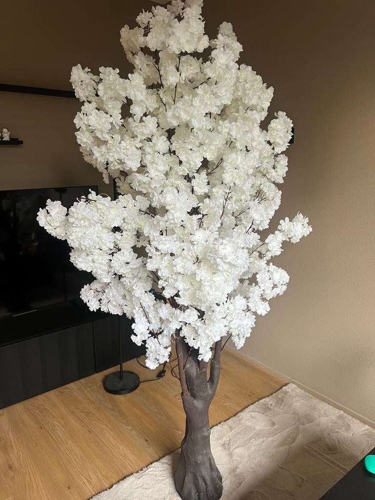 Kunstboom bloesem, Huis en Inrichting, Woonaccessoires | Kunstplanten en Kunstbloemen, Ophalen, Zo goed als nieuw
