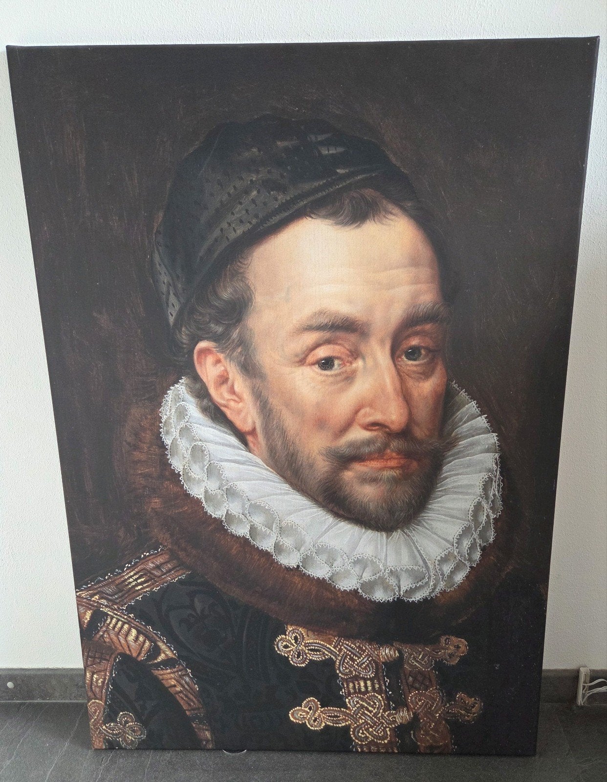Schilderij Willem I (Willem de Zwijger) - 70x100cm, Antiek en Kunst, Ophalen