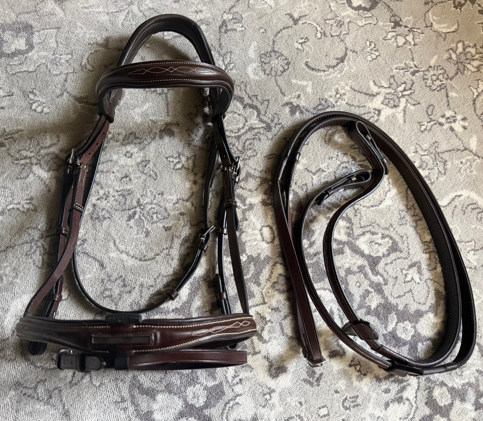 EQUILINE anatomisch hoofdstel, Ophalen of Verzenden, Zo goed als nieuw, Dressuur