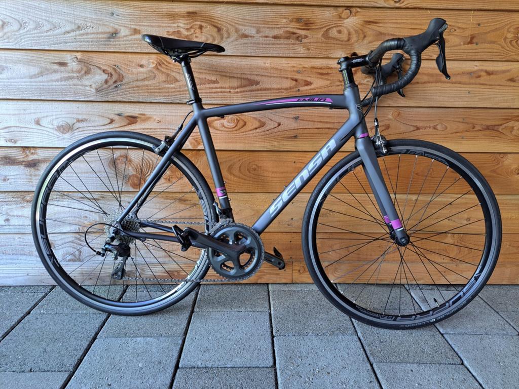 Sensa Emilia WFG grijs/paars ZGAN !!, 49 tot 53 cm, Meer dan 20 versnellingen, Ophalen, Overige merken