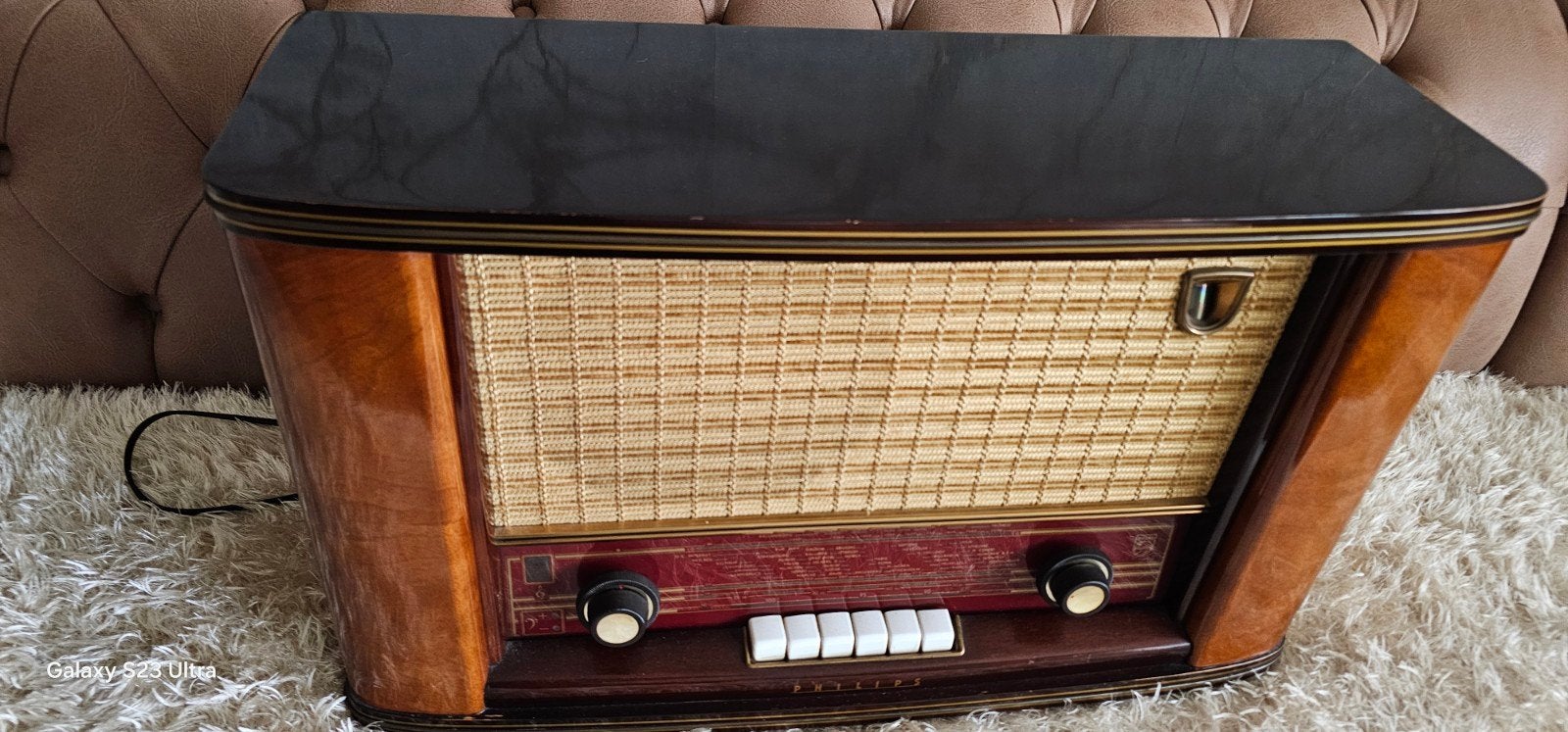 Grote Antiek Radio Philips, Ophalen of Verzenden