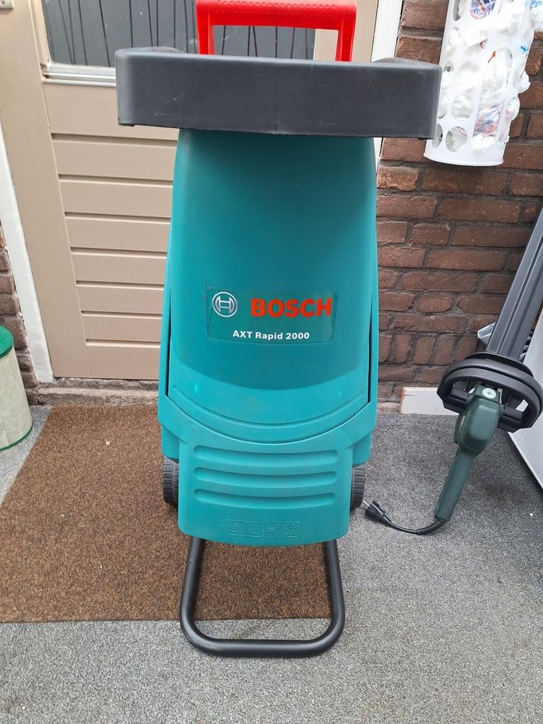Bosch AXT Rapid 2000 hakselaar, Ophalen, Gebruikt