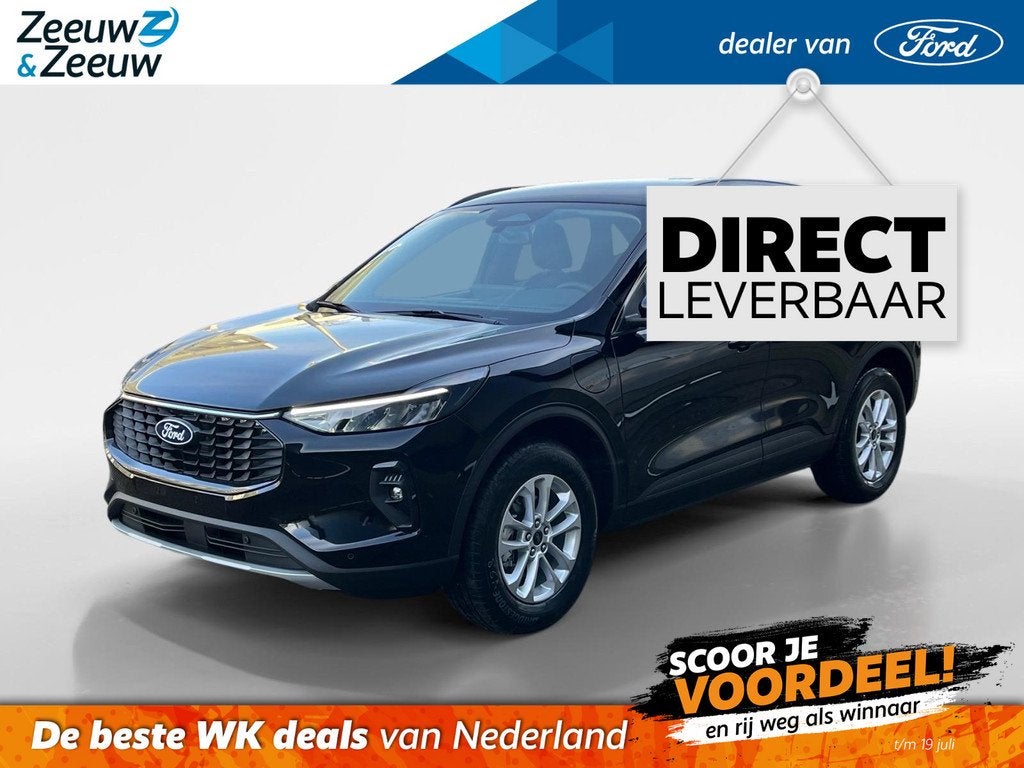 Ford Kuga 2.5 PHEV Titanium | Voorraad beschikbaar! | Actiek, Auto's, Ford, 12 maanden, Euro 6, 4 cilinders, Parkeersensor