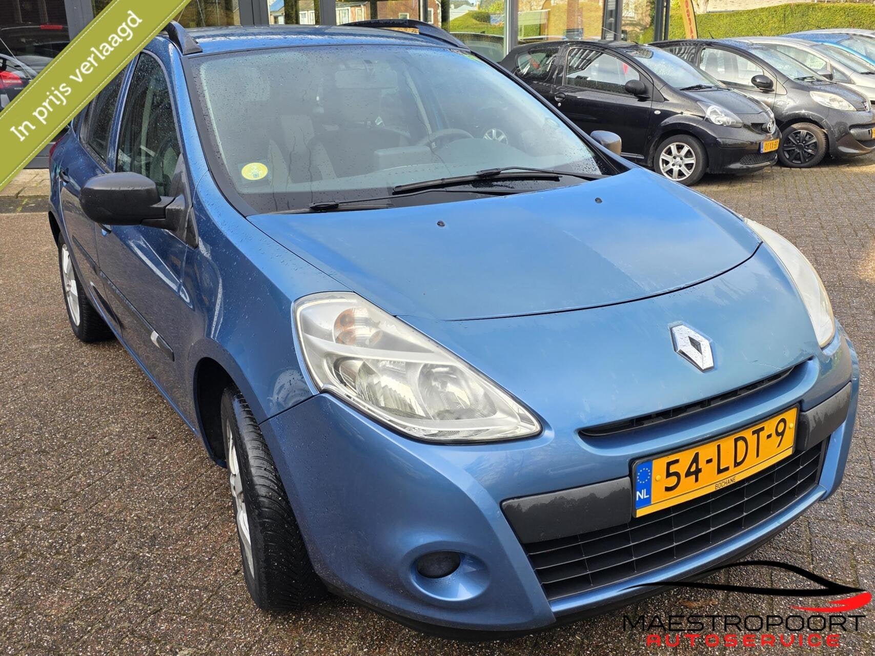 Renault Clio Estate 1.2 TCE Sélection Business Sport, Auto's, Voorwielaandrijving, Gebruikt, 4 cilinders, Blauw