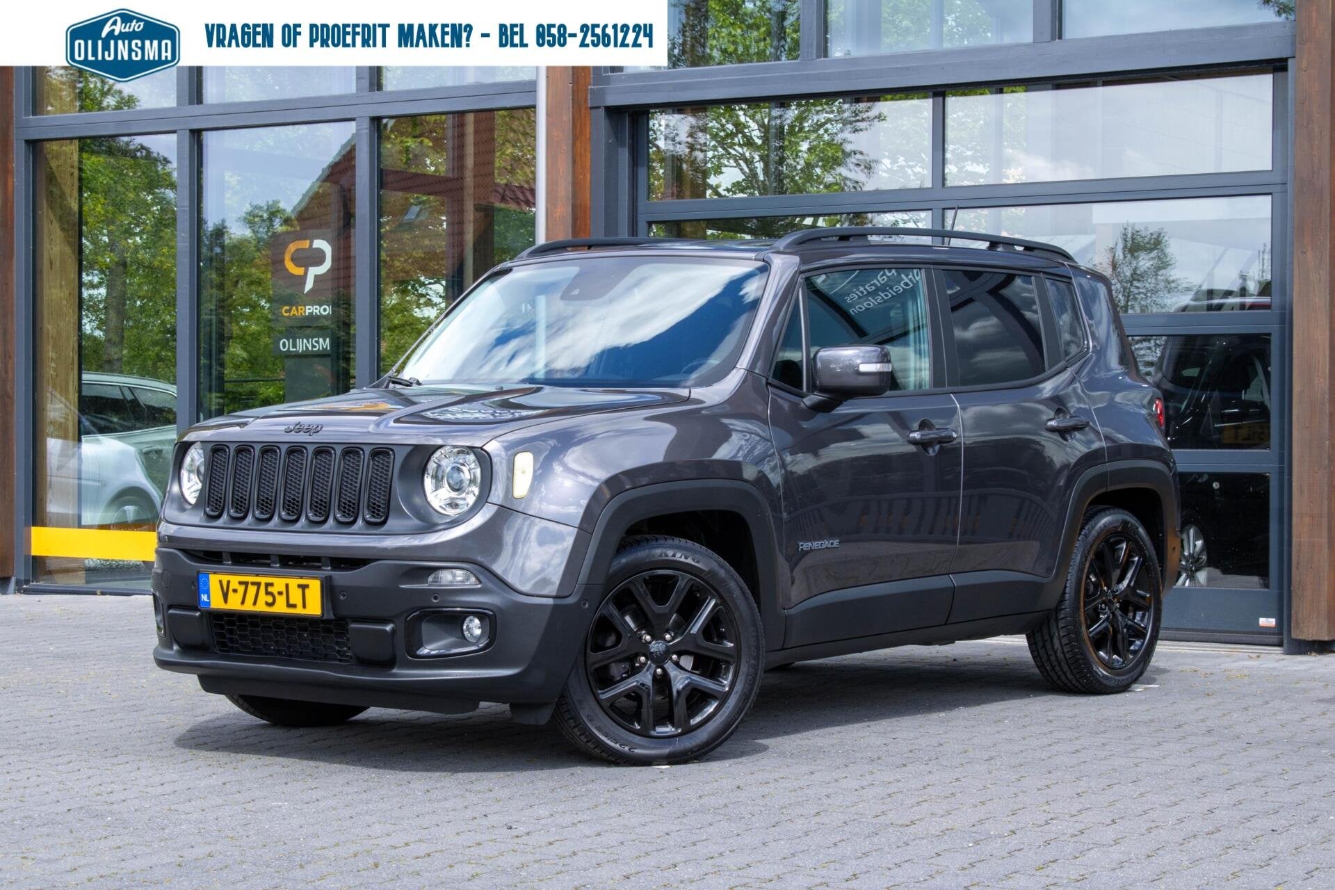 Jeep Renegade 1.4 MultiAir Limited|Grijs Kenteken|Parkeersen, Jeep, Automatische klimaatregeling, Gebruikt, 4 cilinders