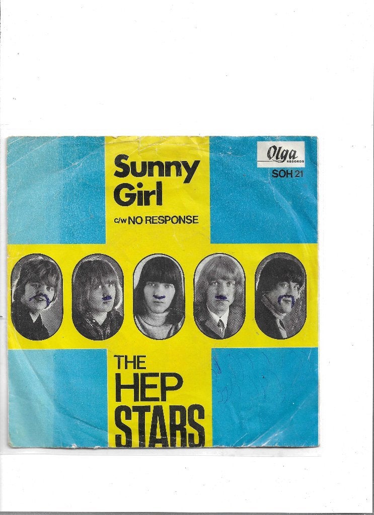 Single The Hep Stars - Sunny Girl, Cd's en Dvd's, Ophalen of Verzenden, Gebruikt, 7 inch