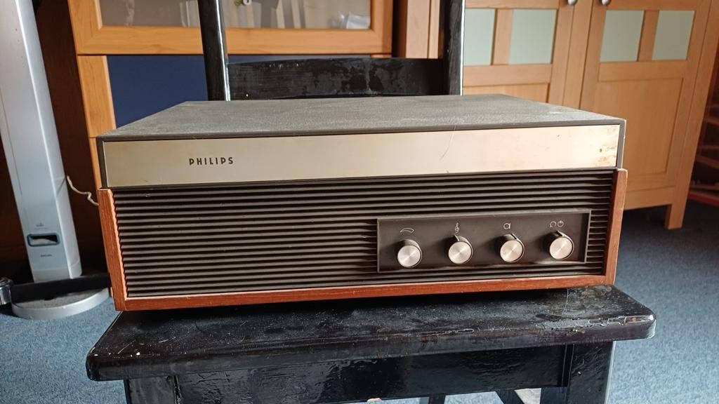 Vintage Philips Bandrecorder met Banden, Ophalen, Bandrecorder, Met banden