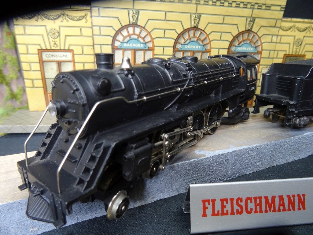 554=Fleischmann 1366 Pennsylvania van de U.S. spoorwegen.289, Gebruikt, Fleischmann, Ophalen of Verzenden, Gelijkstroom