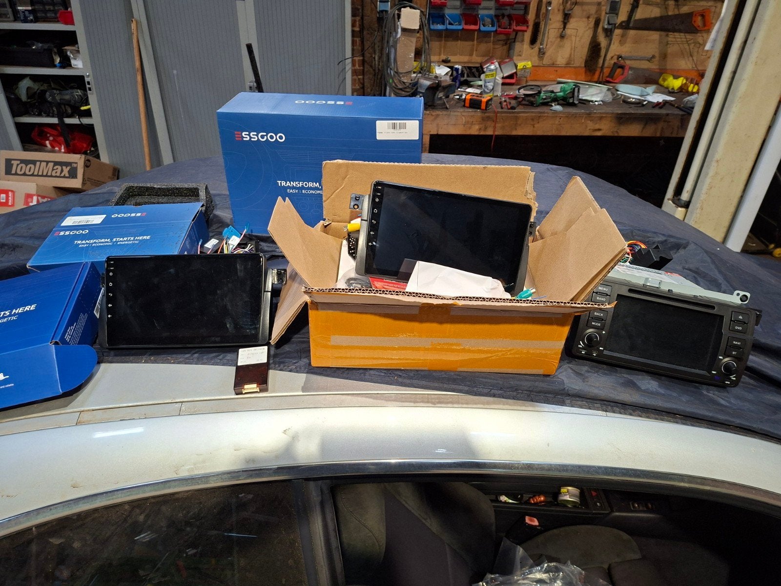 3x android radio BMW e46, Auto diversen, Autoradio's, Ophalen of Verzenden