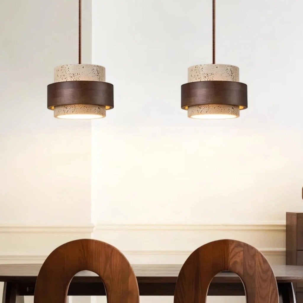 (NIEUW) Hanglamp, Ophalen of Verzenden, Nieuw, Hout, E27 (groot)