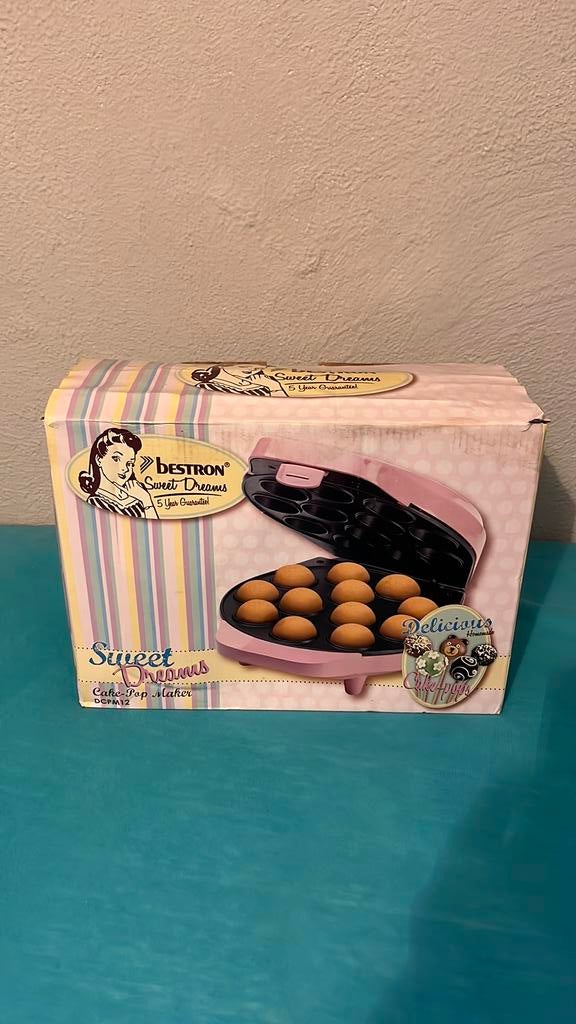 Bestron cake pop machine, Ophalen of Verzenden, Zo goed als nieuw, Cupcakes, Bakvorm
