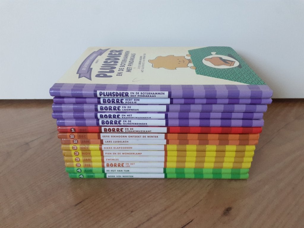 Stapel Borre boekjes, Ophalen of Verzenden, Zo goed als nieuw, Borre, Fictie algemeen