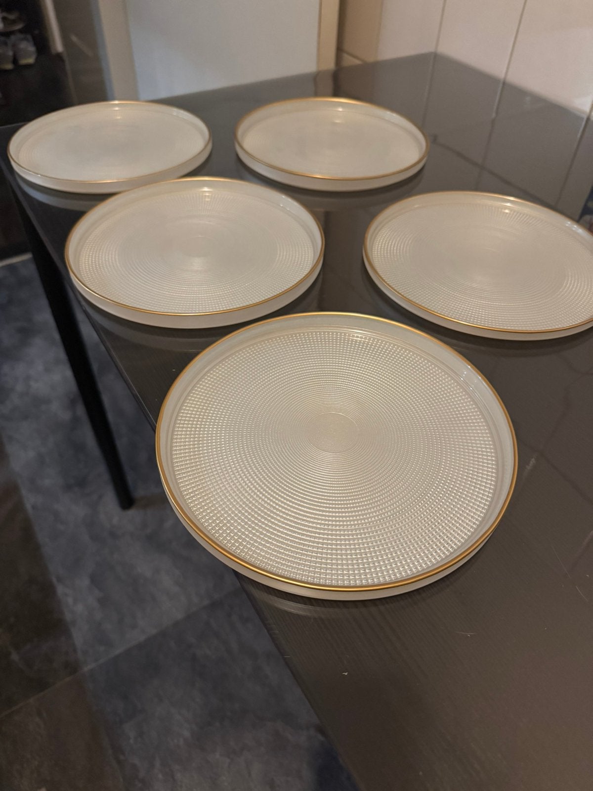 Dessertbord nieuw, Ophalen of Verzenden, Zo goed als nieuw, Overige stijlen, Bord(en)