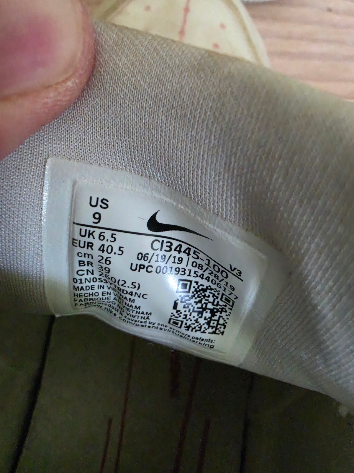 Foto 5 van Nike Air Force 1 Low 'Sketch' - Maat 40.5