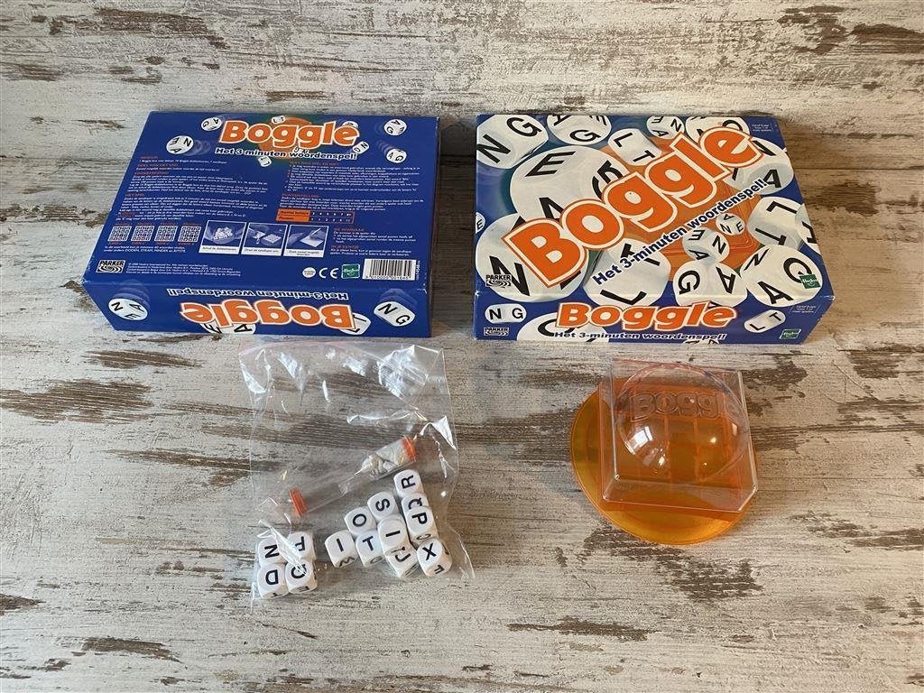 Boggle Parker het 3-minuten woordenspel! [s34], Hobby en Vrije tijd, Verzenden, Zo goed als nieuw