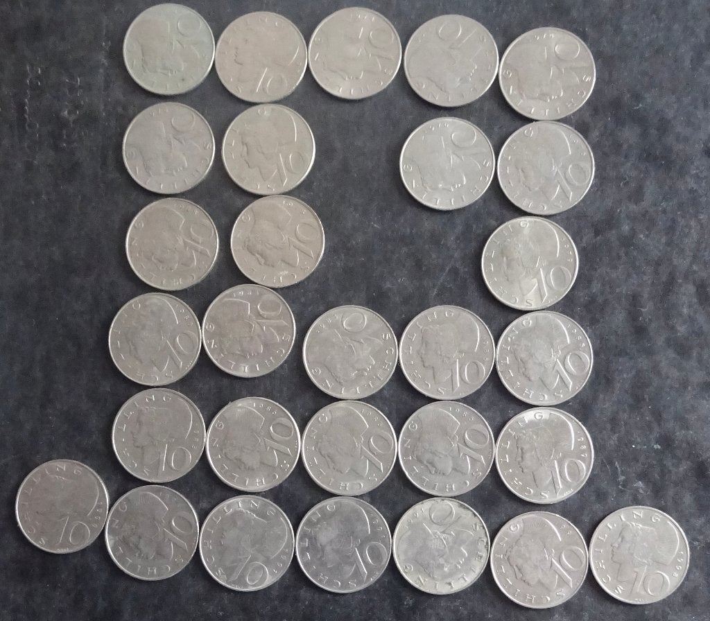munten Austria, Ophalen of Verzenden, Overige landen