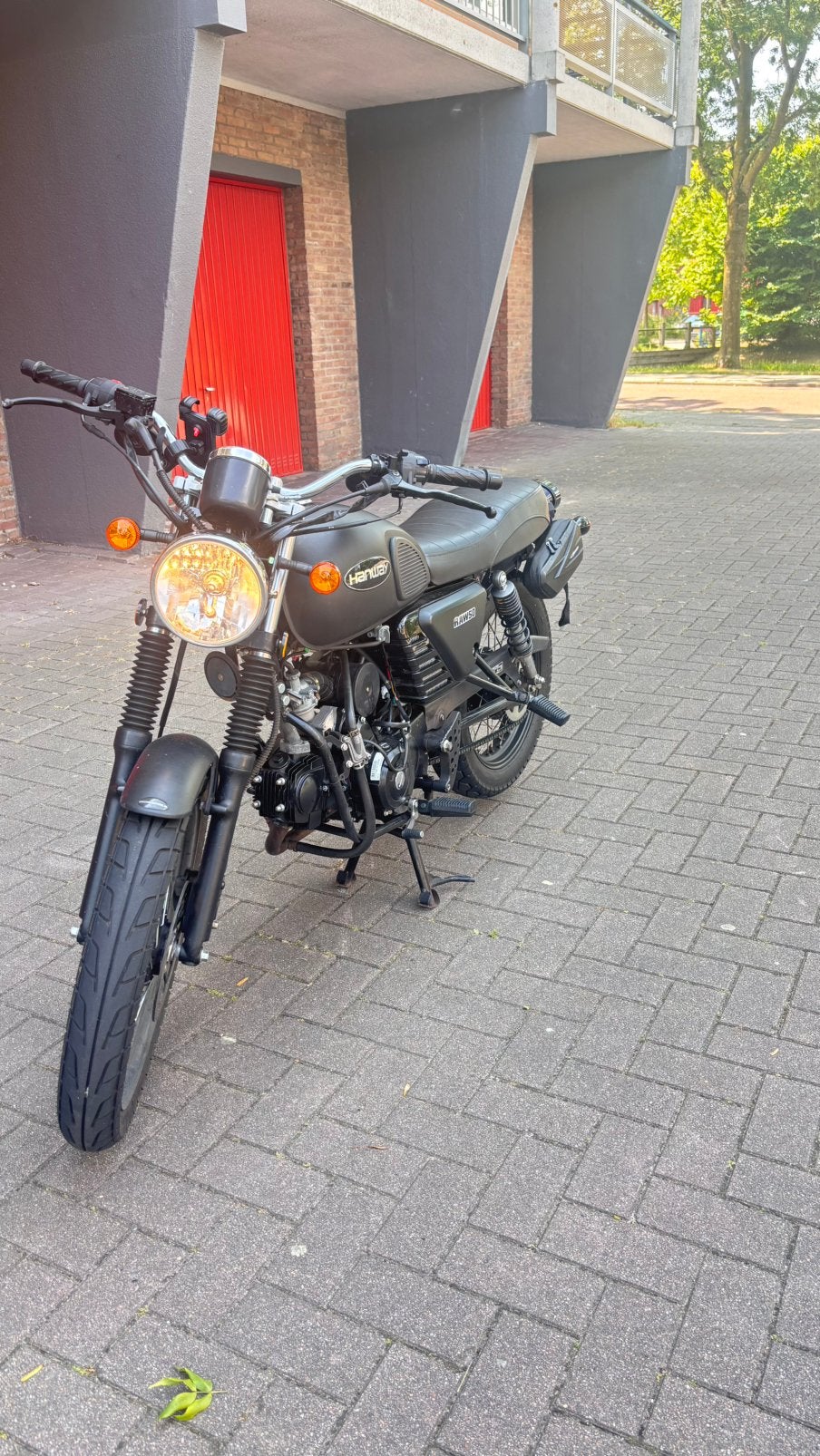 Hanway raw 50 2024, Maximaal 45 km/u, Ophalen of Verzenden, Zo goed als nieuw, 110 cc