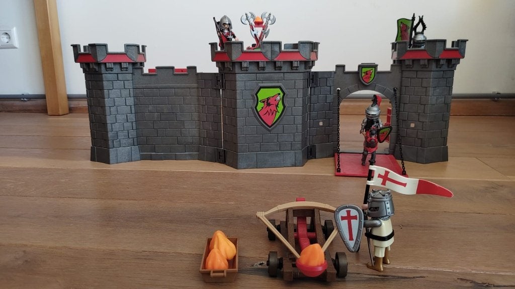 Playmobil Wolvenkasteel 4440, Kinderen en Baby's, Speelgoed | Playmobil, Gebruikt, Complete set, Ophalen of Verzenden, Kasteel/Fort