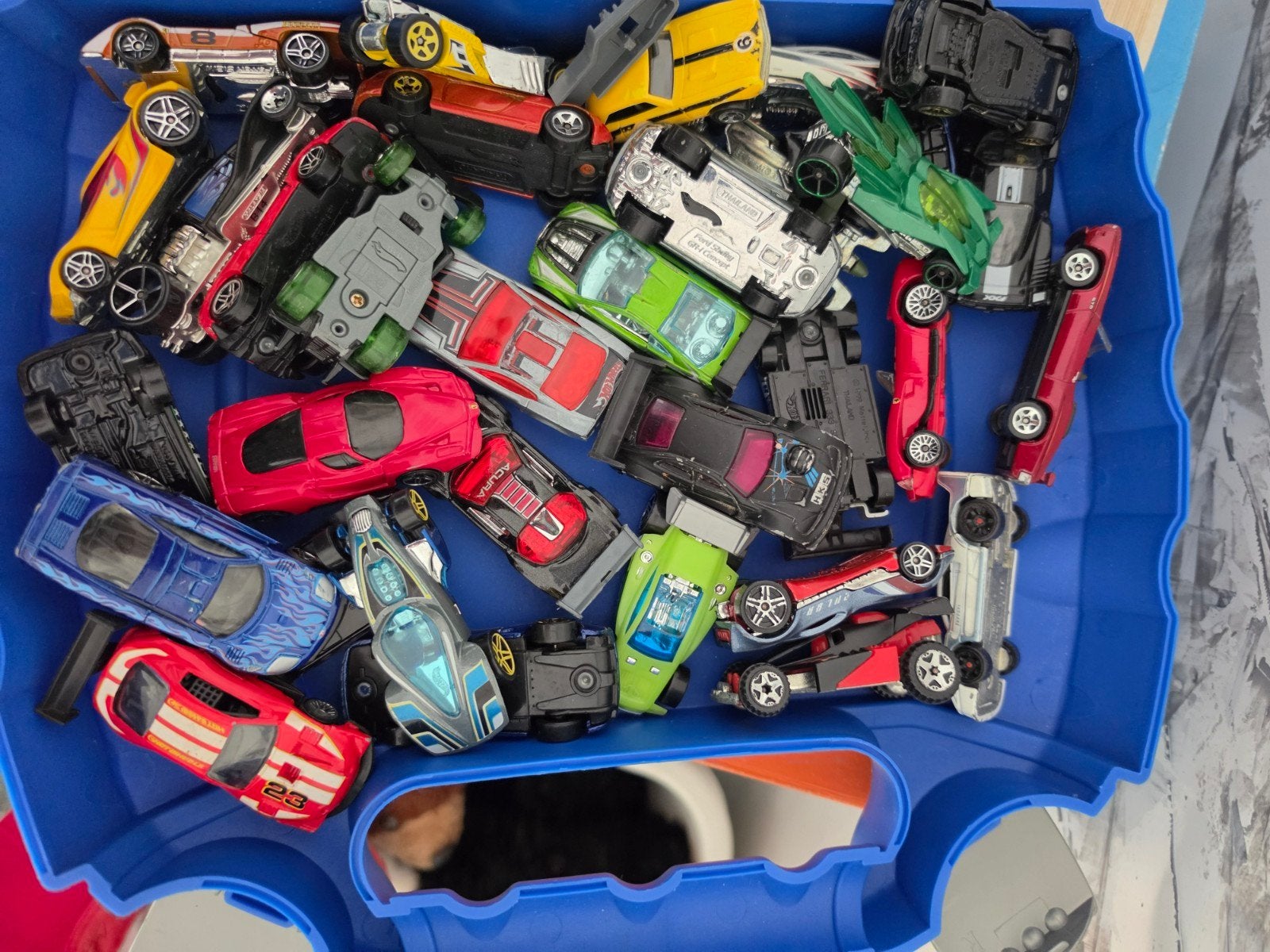 Mini autotjes metaal, Kinderen en Baby's, Ophalen