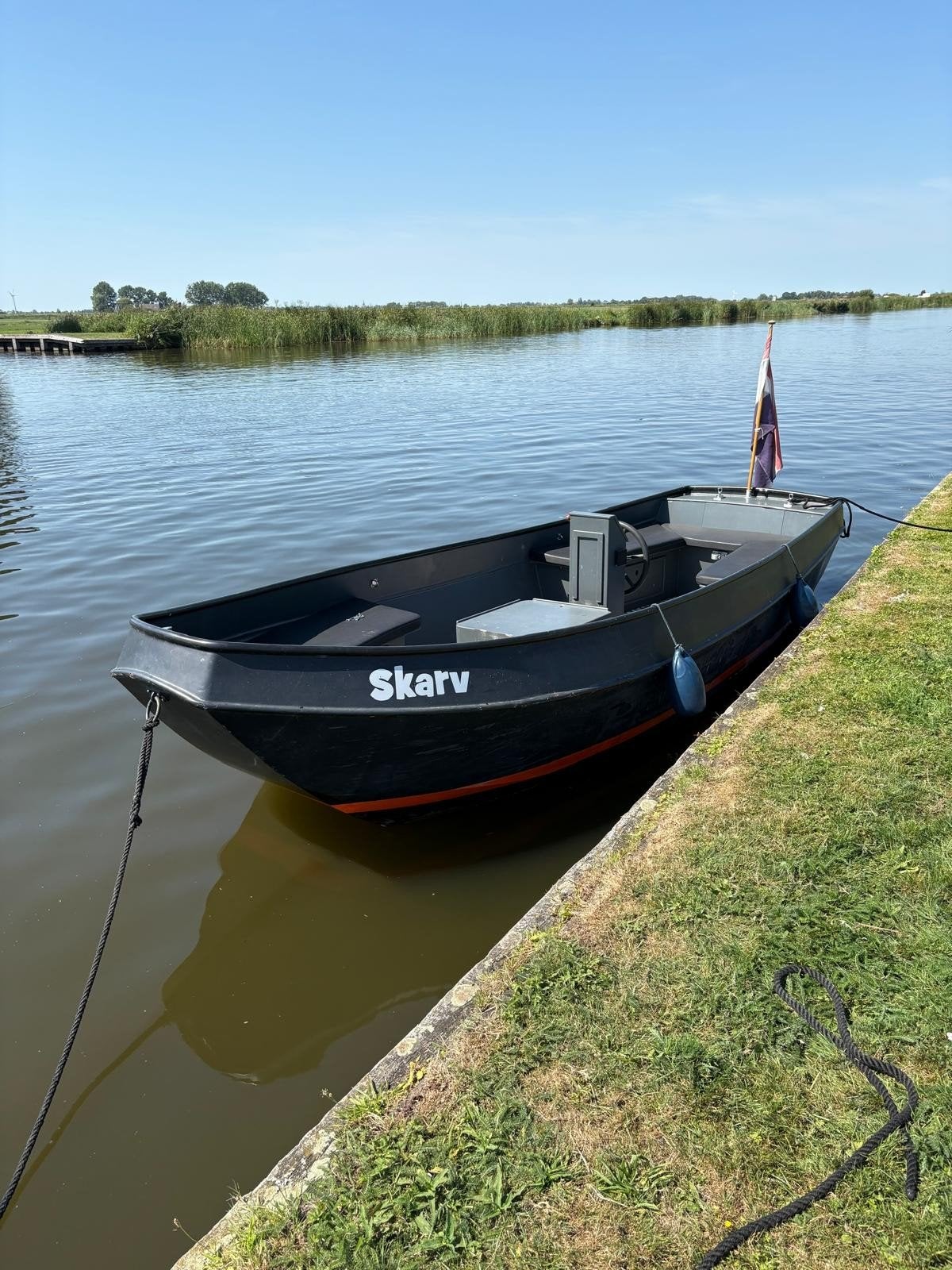 Stalen Sloep 6 meter, Watersport en Boten, Ophalen, Gebruikt, Diesel, 6 m