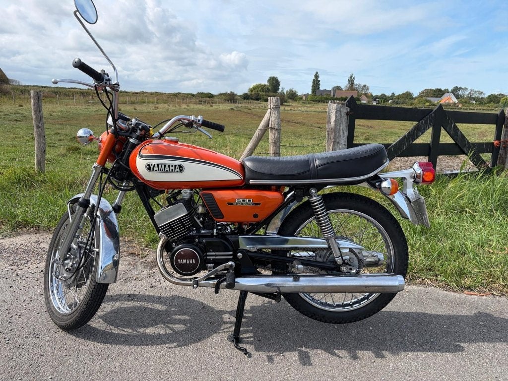Yamaha RD200, Ophalen, Gebruikt