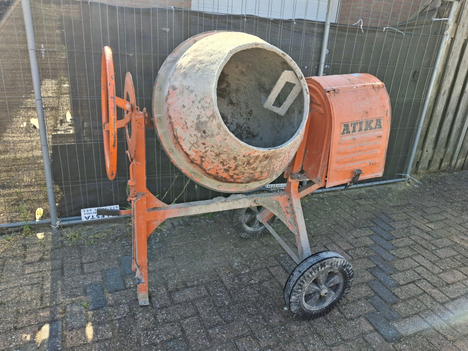 betonmolen profielen metel bokjes  h- jukken bouwstempels, Ophalen, Gebruikt